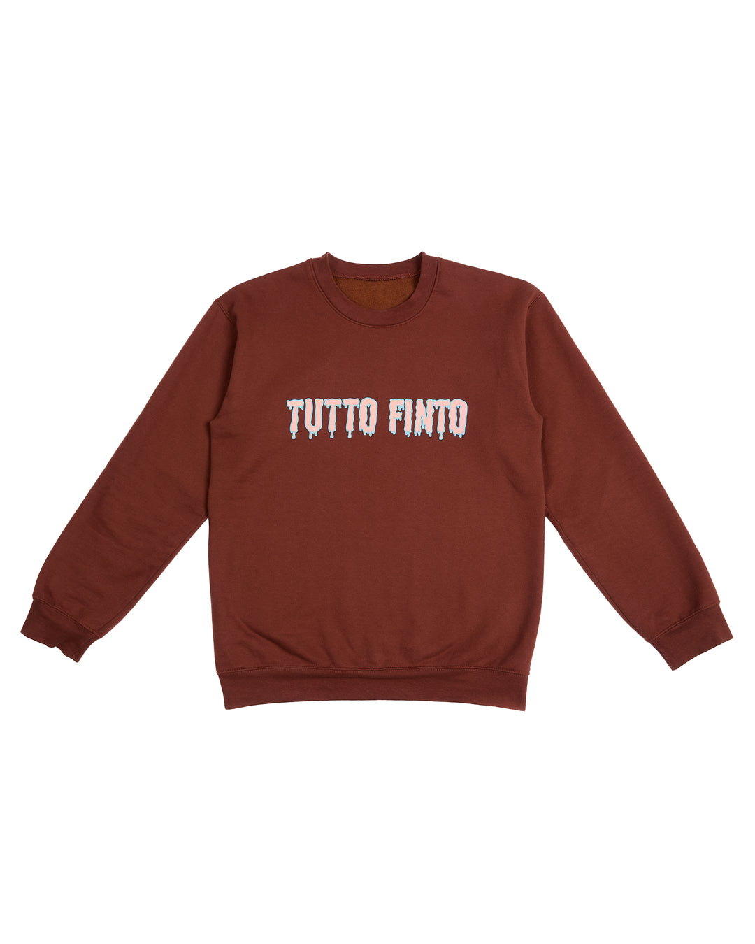 Felpa Tutto Finto Marrone