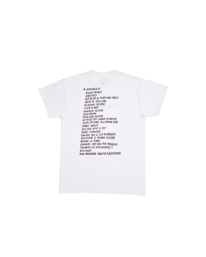 T-Shirt Dipendenze Bianca