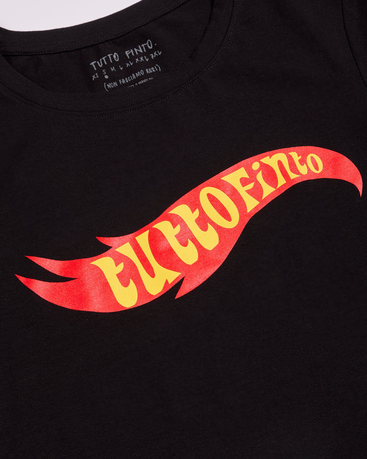 T-Shirt Hotwheels Nera