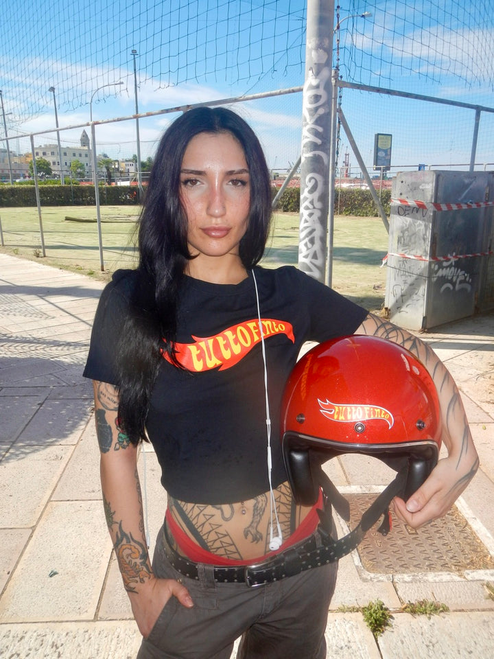 T-Shirt Hotwheels Nera